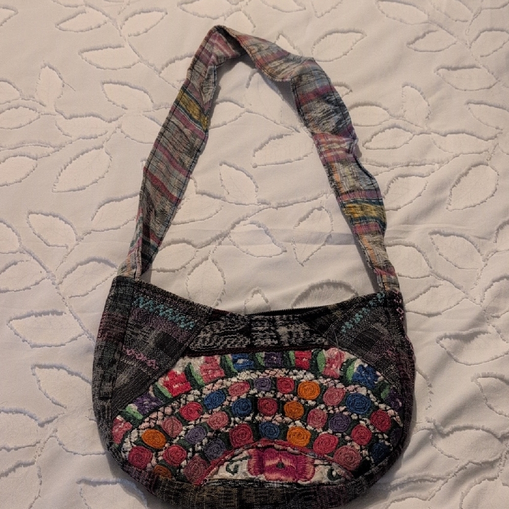Multicolor Patterned Women's Bag